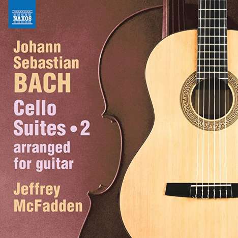 Johann Sebastian Bach (1685-1750): Cellosuiten arrangiert für Gitarre Vol.2, CD