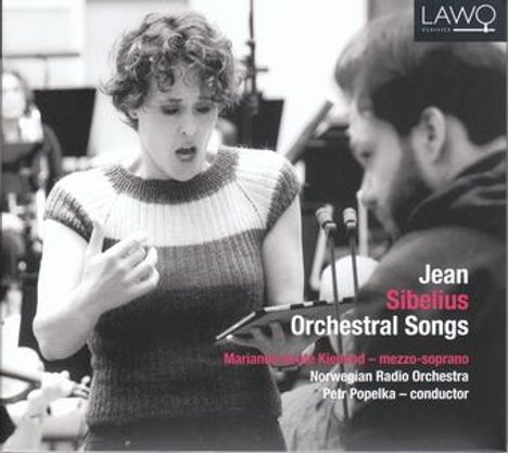 Jean Sibelius Orchestral Songs. Marianne Beate Kielland - mezzo-soprano, Norwegian Radio Orchestra, Petr Popelka - conductor.