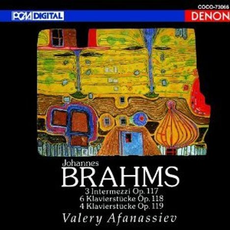 Johannes Brahms (1833-1897): Klavierwerke, CD