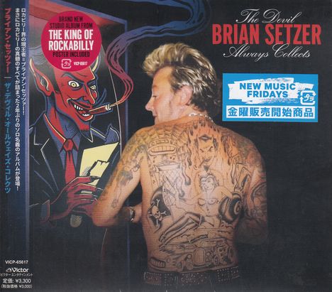 Brian Setzer: The Devil Always Collects (Digipack), CD