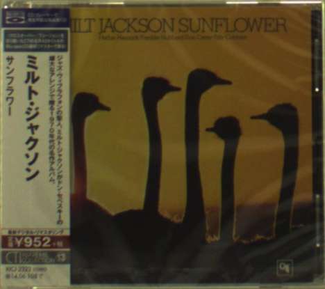 Milt Jackson (1923-1999): Sunflower (Remaster) (Blu-Spec CD), CD