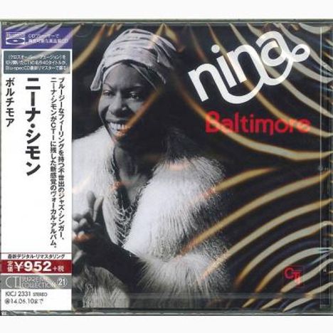 Nina Simone (1933-2003): Baltimore (Blu-Spec), CD