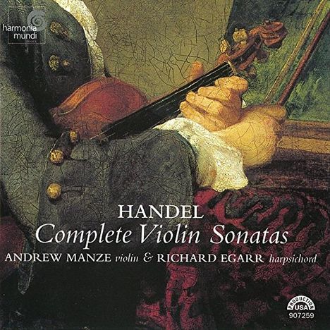 Georg Friedrich Händel (1685-1759): Violinsonaten op.1 Nr.3,6,10,12,13, CD