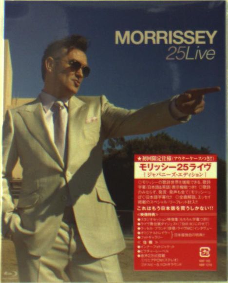 Morrissey: 25 Live, Blu-ray Disc