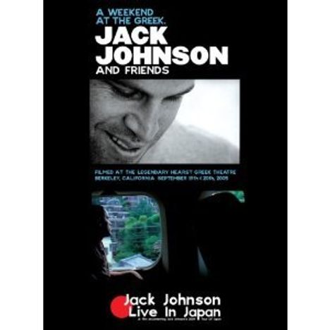 Jack Johnson: A Weekend At The Greek/Live In Japan (2dvd) (reissue), 2 DVDs