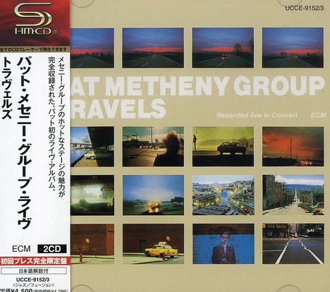 Pat Metheny (geb. 1954): Travels: Live In Concert (SHM-CD), 2 CDs