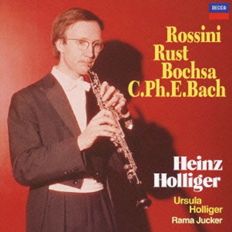 Heinz Holliger - Rossini / Rust / Bochsa / C.Ph.E.Bach, CD