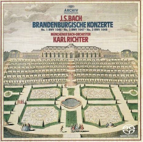 Johann Sebastian Bach (1685-1750): Brandenburgische Konzerte Nr.1-3 (SHM-SACD), Super Audio CD Non-Hybrid