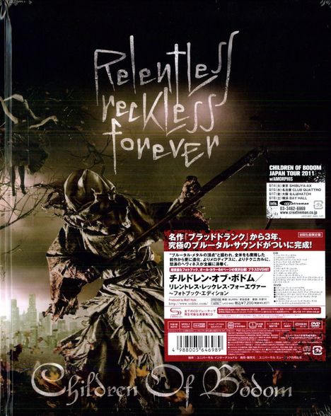 Children Of Bodom: Relentless, Reckless Forever P, CD