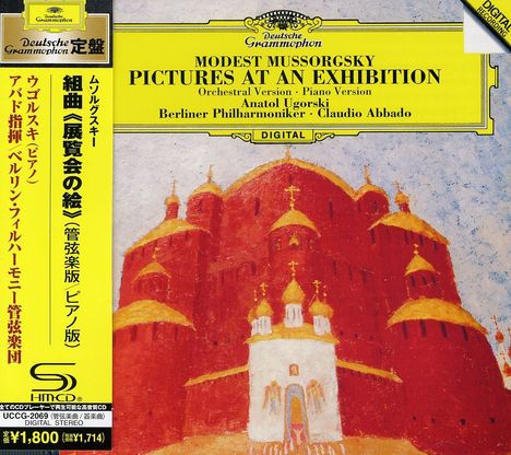 Modest Mussorgsky (1839-1881): Bilder einer Ausstellung (Orchester- und Klavierfassung) (SHM-CD), CD