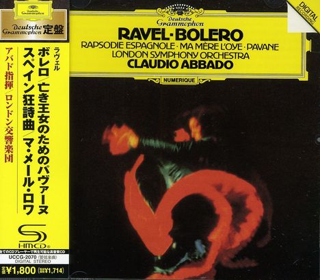 Maurice Ravel (1875-1937): Bolero (SHM-CD), CD