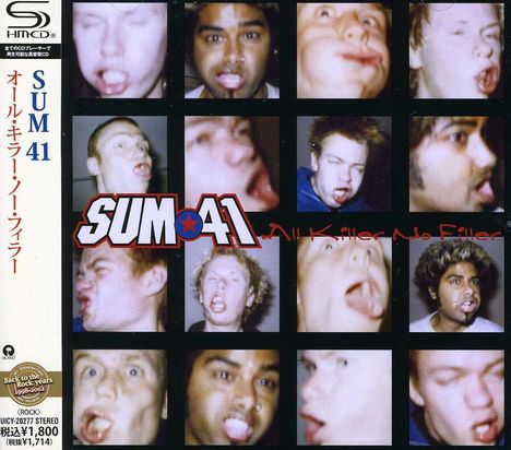 Sum 41: All Killer No Filler, CD