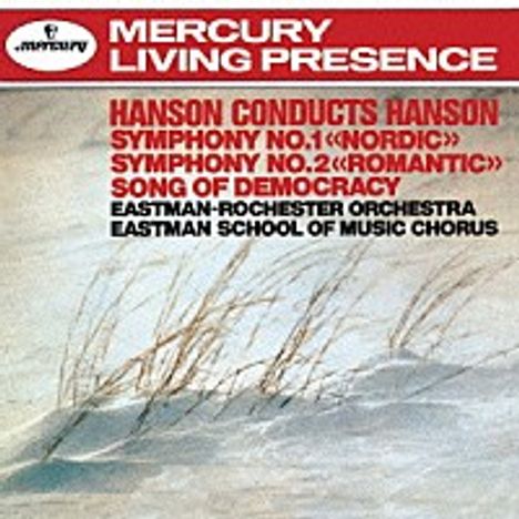 Howard Hanson (1896-1981): Symphonien Nr.1 &amp; 2, CD