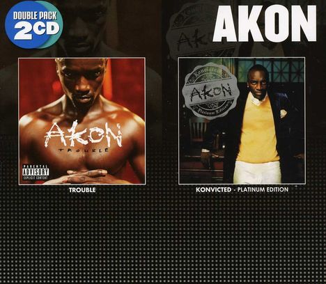 Akon: Trouble/Konvicted Platinum Edition +bonus (2cd) (Ltd.), 2 CDs