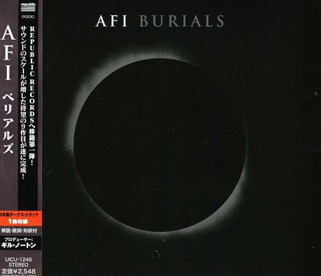 AFI (A Fire Inside): Burials + Bonus (Papersleeve), CD