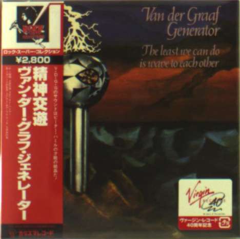 Van Der Graaf Generator: The Least We Can Do Is Wave To Each Other (Digisleeve) (SHM-CD), CD