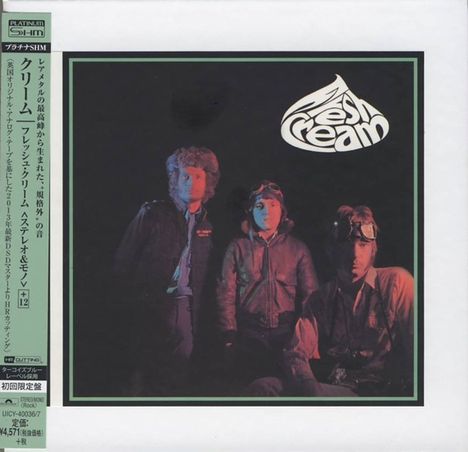 Cream: Fresh Cream (Platinum SHM-CD) (Special Package), 2 CDs