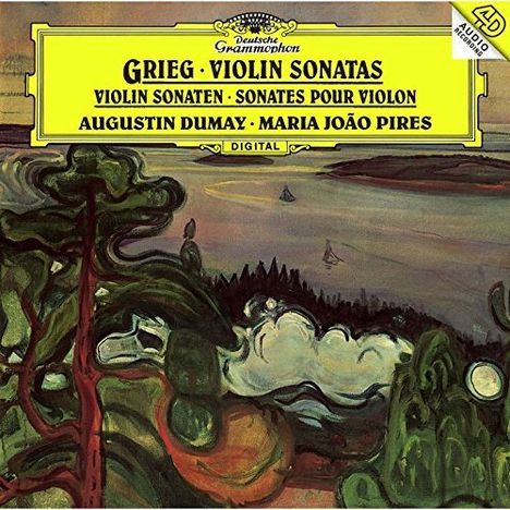 Edvard Grieg (1843-1907): Sonaten für Violine & Klavier Nr.1-3 (SHM-CD), CD