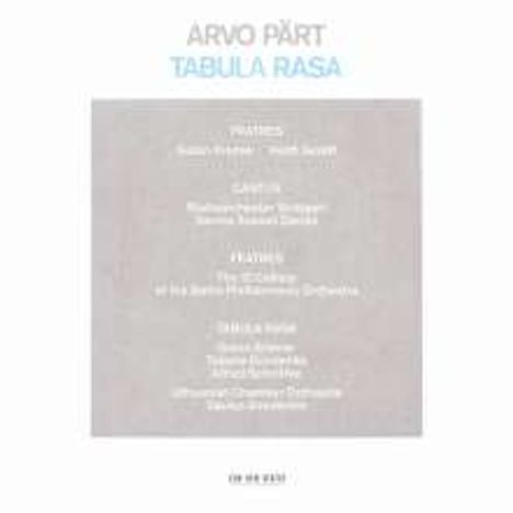 Arvo Pärt (geb. 1935): Tabula Rasa (SHM-CD), CD