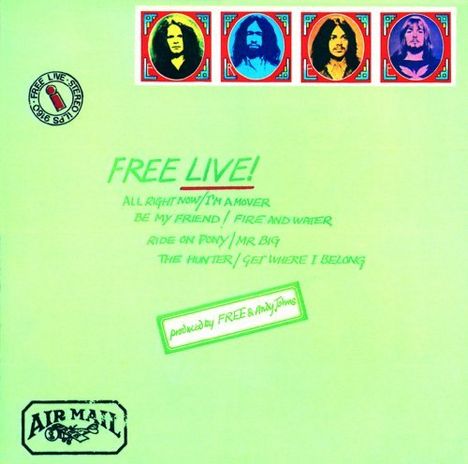 Free: Free Live! 1970 (Platinum SHM-CD) (Limited Special Papersleeve Package), CD