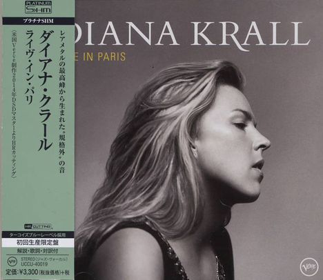 Diana Krall (geb. 1964): Live In Paris 2001 (Platinum-SHM-CD) (Limited Edition), CD