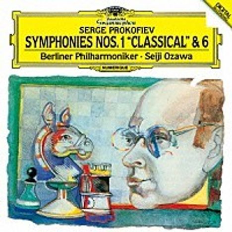 Serge Prokofieff (1891-1953): Symphonien Nr.1 &amp; 6, CD