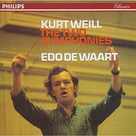 Kurt Weill (1900-1950): Symphonien Nr.1 &amp; 2 (SHM-CD), CD