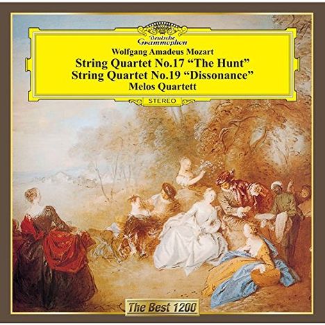 Wolfgang Amadeus Mozart (1756-1791): Streichquartette Nr.17 &amp; 19, CD