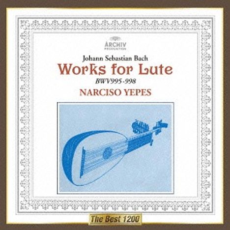 Johann Sebastian Bach (1685-1750): Lautenwerke BWV 995-997, CD