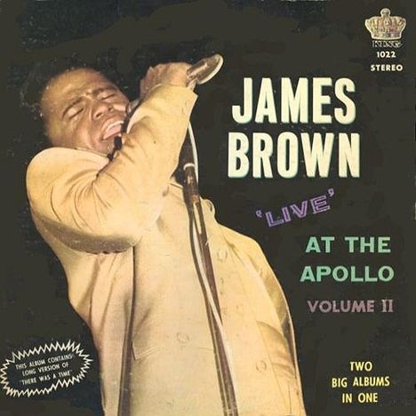 James Brown: Live At The Apollo Volume II, CD