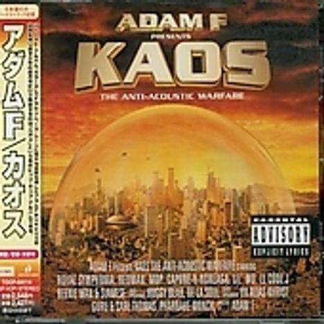 Adam F: New Album, CD