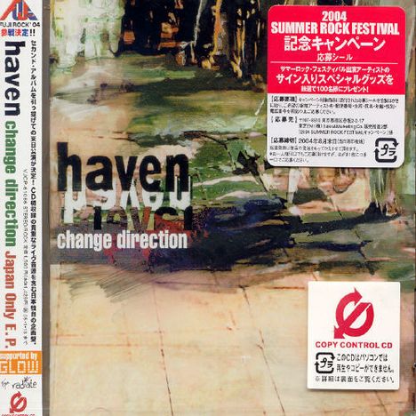 Haven (Metal): Change Direction: Japan, Maxi-CD