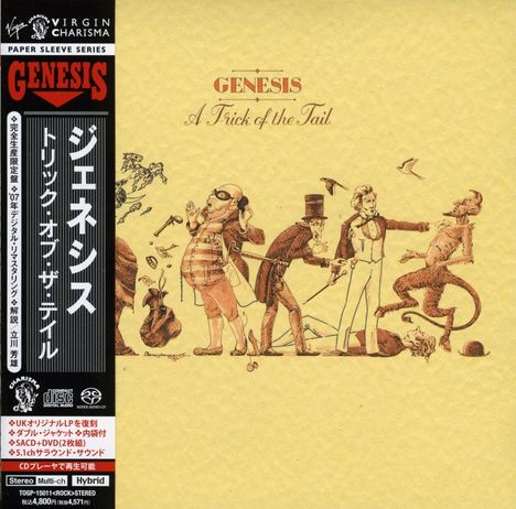 Genesis: A Trick Of The Tail (Ltd.Papersleeve/SACD + DVD), 1 Super Audio CD und 1 DVD