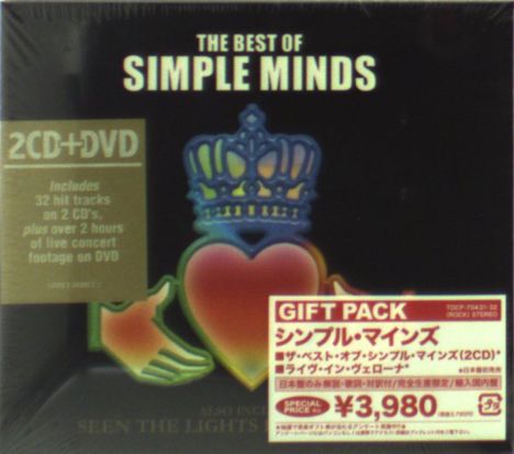 Simple Minds: The Best Of Simple Minds (2CD + DVD), 2 CDs und 1 DVD