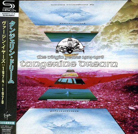 Tangerine Dream: The Virgin Years: 1974 - 1978 (3 SHM-CDs) (Digipack), 3 CDs