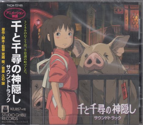 Joe Hisaishi (geb. 1950): Spirited Away, CD