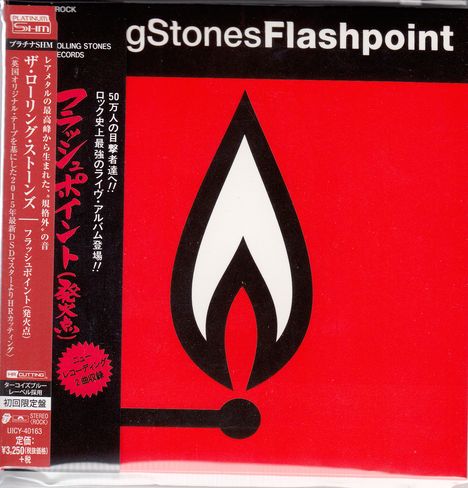 The Rolling Stones: Flashpoint (Platinum SHM-CD) (Papersleeve), CD