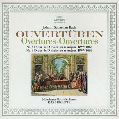 Johann Sebastian Bach (1685-1750): Orchestersuiten Nr.3 &amp; 4 (SHM-SACD), Super Audio CD Non-Hybrid