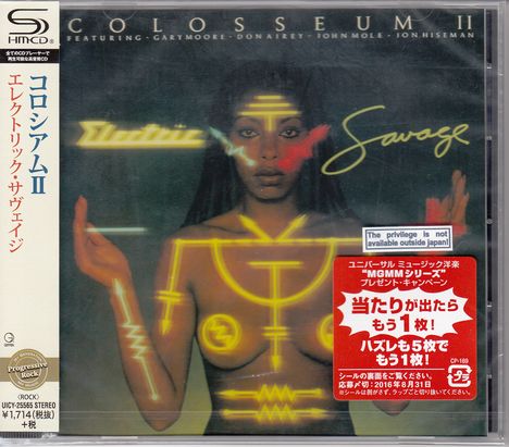 Colosseum II: Electric Savage (SHM-CD), CD