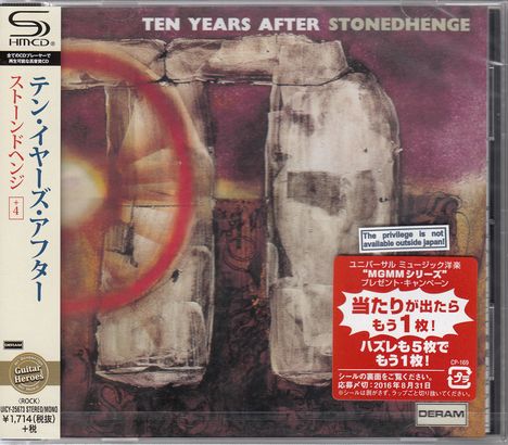 Ten Years After: Stonedhenge (SHM-CD) (+ Bonus), CD