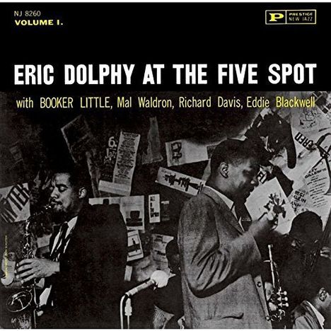 Eric Dolphy (1928-1964): At The Five Spot Volume 1 (Platinum SHM-CD) (Papersleeve), CD