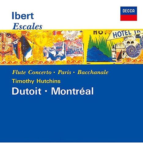 Jacques Ibert (1890-1962): Flötenkonzert, CD