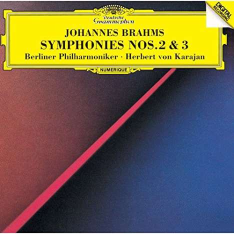 Johannes Brahms (1833-1897): Symphonien Nr.2 &amp; 3 (SHM-CD), CD