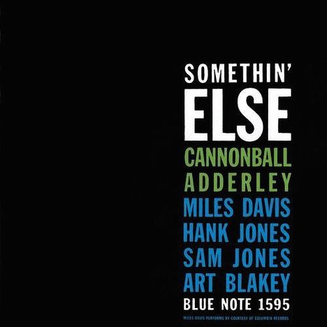 Cannonball Adderley (1928-1975): Somethin' Else +1 (SHM-CD), CD