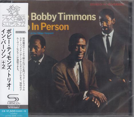 Bobby Timmons (1935-1974): Bobby Timmons Trio In Person (+Bonus) (SHM-CD), CD