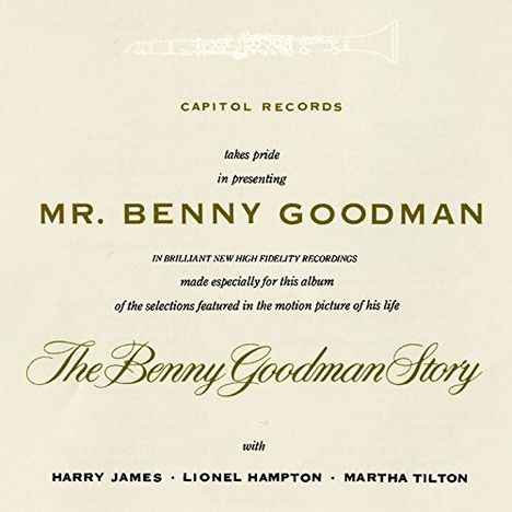 Benny Goodman (1909-1986): Filmmusik: The Benny Goodman Story (SHM-CD), CD