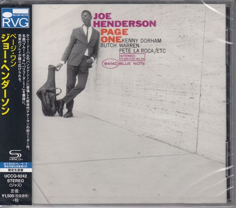 Joe Henderson (Tenor-Saxophon) (1937-2001): Page One (SHM-CD), CD