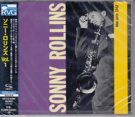 Sonny Rollins (geb. 1930): Volume 1 (SHM-CD), CD