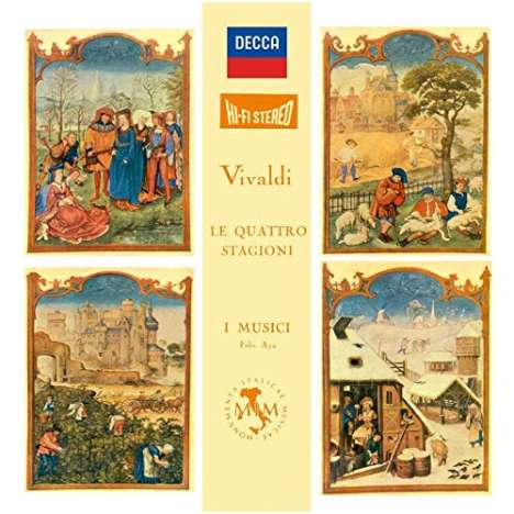 Antonio Vivaldi (1678-1741): Concerti op.8 Nr.1-4 "4 Jahreszeiten" (SHM-CD), CD
