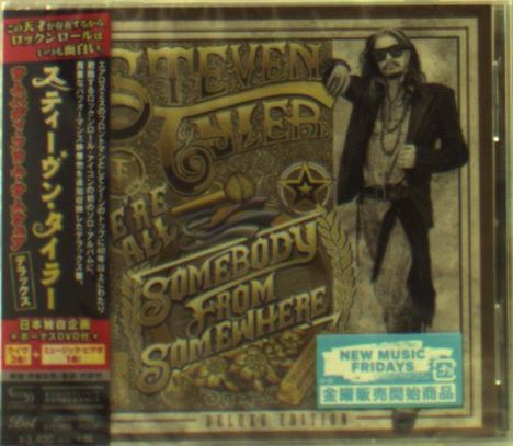 Steven Tyler: We're All Somebody From Somewhere (Deluxe-Edition) (SHM-CD + DVD), 1 CD und 1 DVD